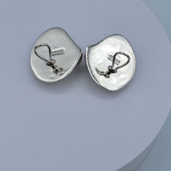 Tiffany & Co. Silver Earrings Clip On - Picture 9 of 16